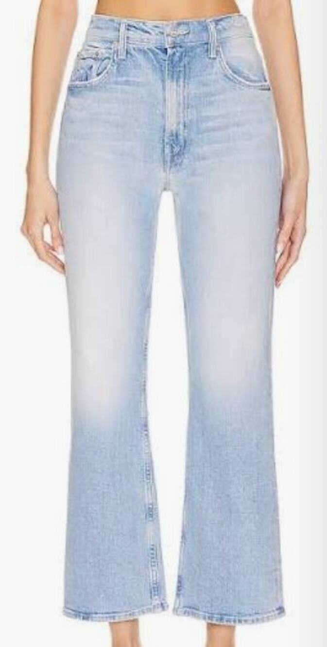 Mother Jeans The Scooter Ankle Flare Jeans Mid Rise Don't Be Square 29